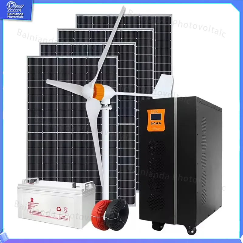 3KW 5KW 8KW Hybrid Wind Solar  - Wind Solar Hybrid Kit recension och pris