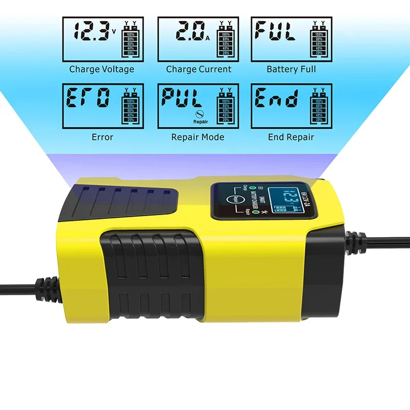 New Protable Automatic 2A 6V 1 - Agm Deep Cycle Battery recension och pris