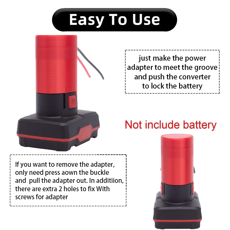 DIY Adapter for Lidl Parkside  - Agm Deep Cycle Battery recension och pris