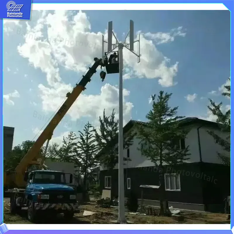 500W 1kW 2kW Vertical Axis Win - Wind Solar Hybrid Kit recension och pris