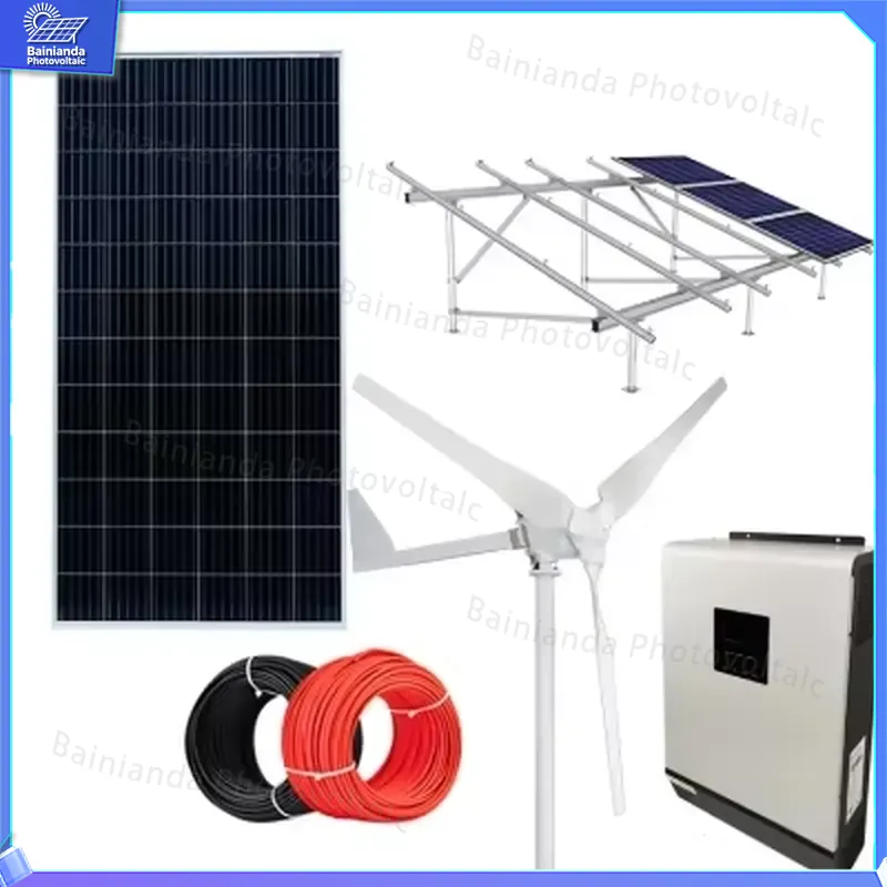 3KW 5KW 10KW Hybrid Wind Solar - Wind Solar Hybrid Kit recension och pris