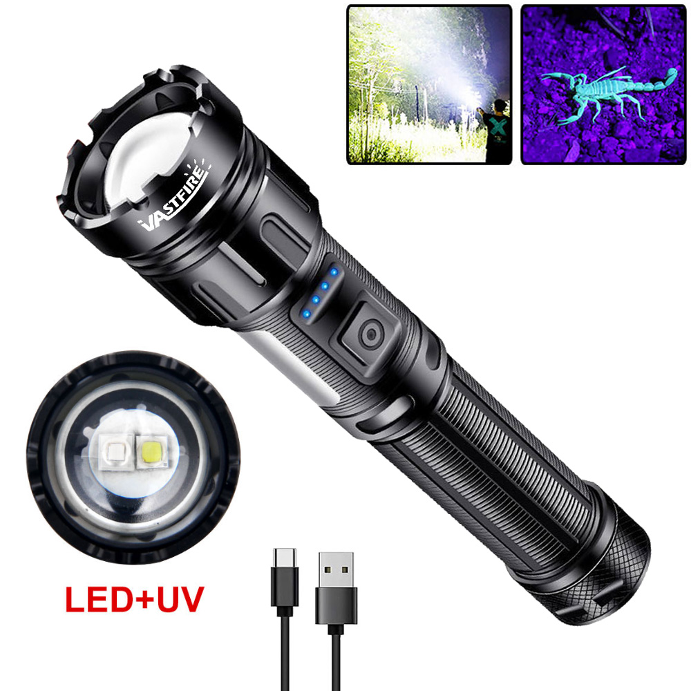 Type-c LED/UV Powerful  Flashl - Agm Deep Cycle Battery recension och pris