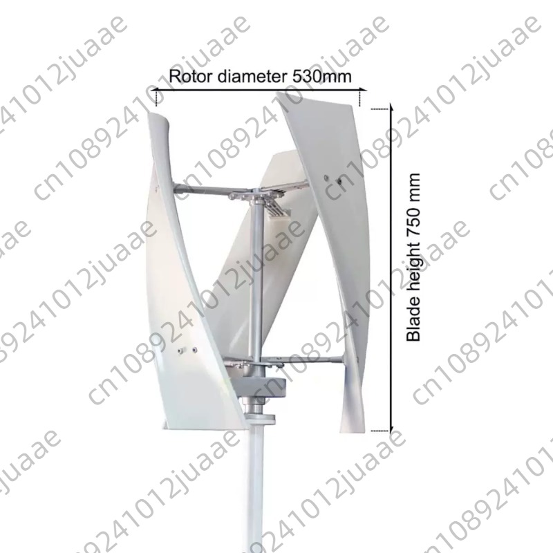 100W 12V 24V Vertical Turbine  - Mini Wind Turbine Vertical recension och pris