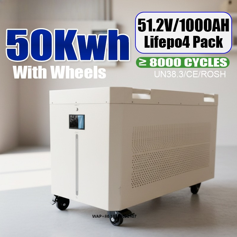 QSO All in One 51.2V 50Kw 50KW - Lifepo4 Battery Pack recension och pris