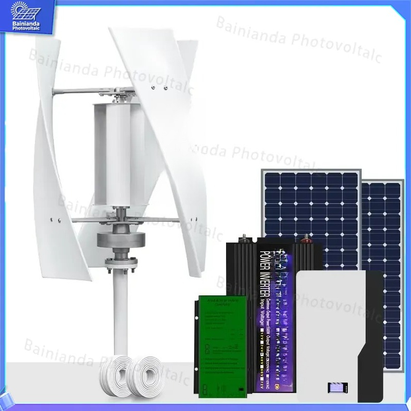 Vertical Wind Turbine Generato - Wind Solar Hybrid Kit recension och pris
