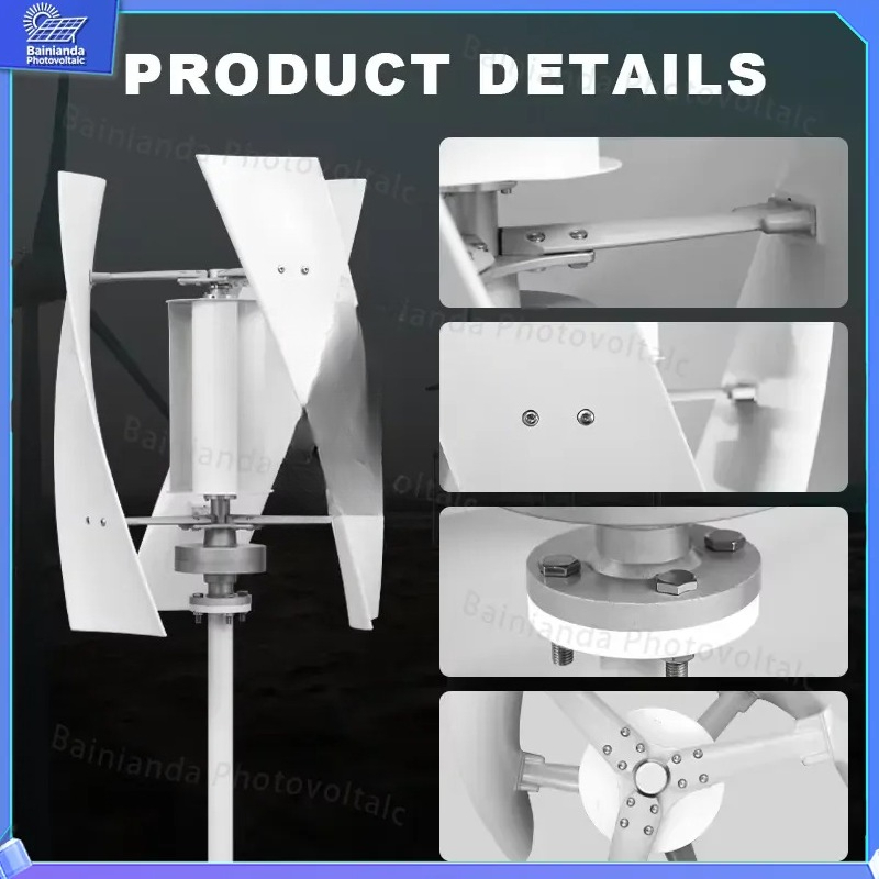 Vertical Wind Turbine Generato - Wind Solar Hybrid Kit recension och pris